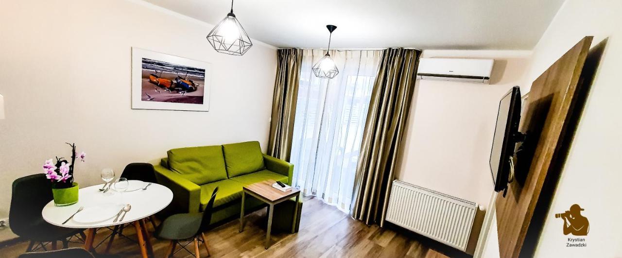 Baltic Cliff Apartamenty นีคอร์เซ ภายนอก รูปภาพ