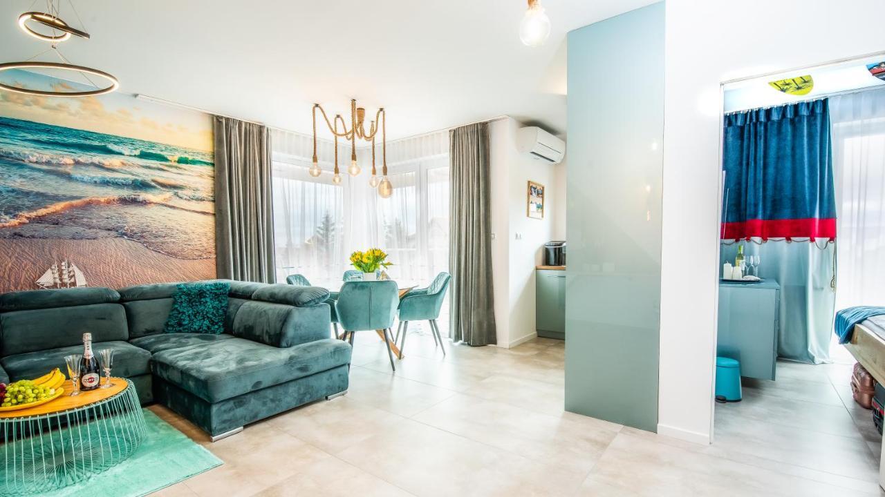 Baltic Cliff Apartamenty นีคอร์เซ ภายนอก รูปภาพ