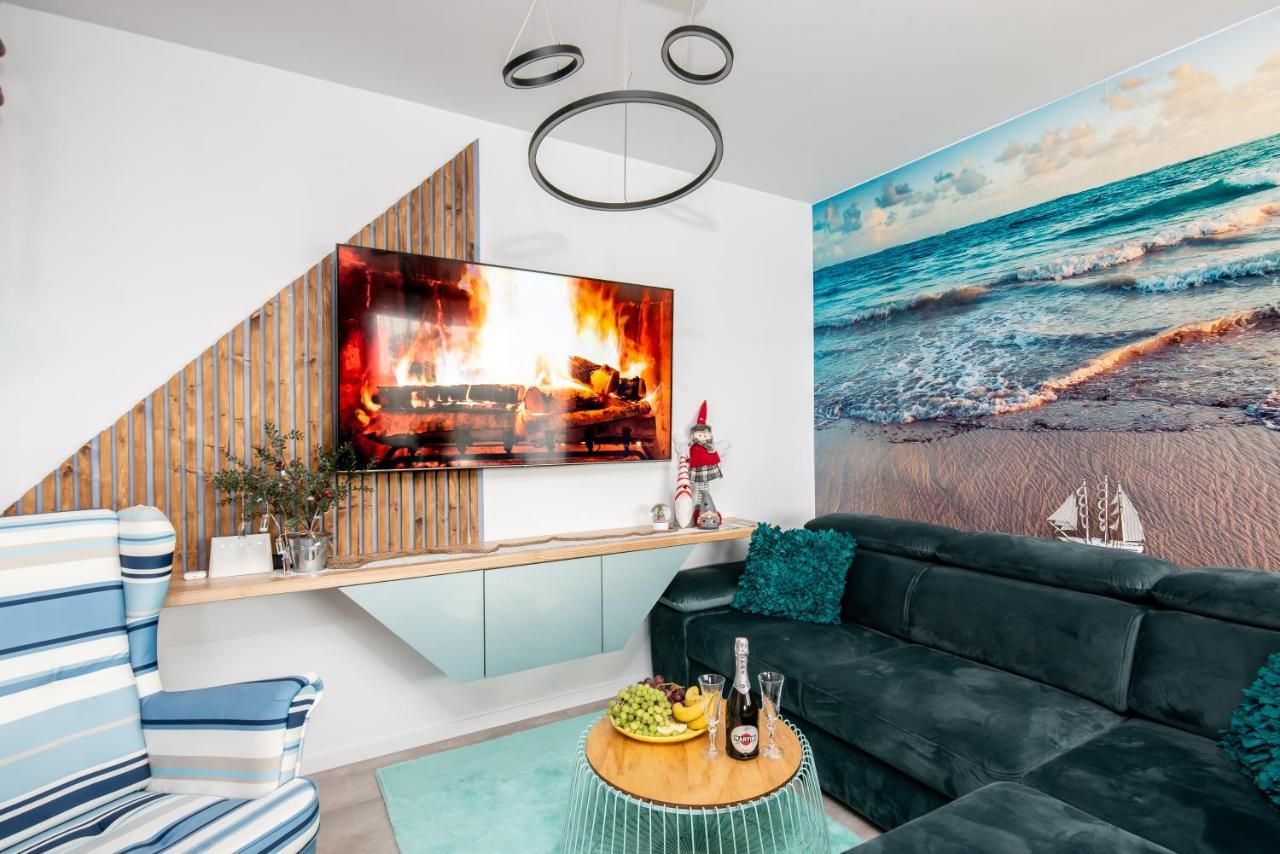 Baltic Cliff Apartamenty นีคอร์เซ ภายนอก รูปภาพ