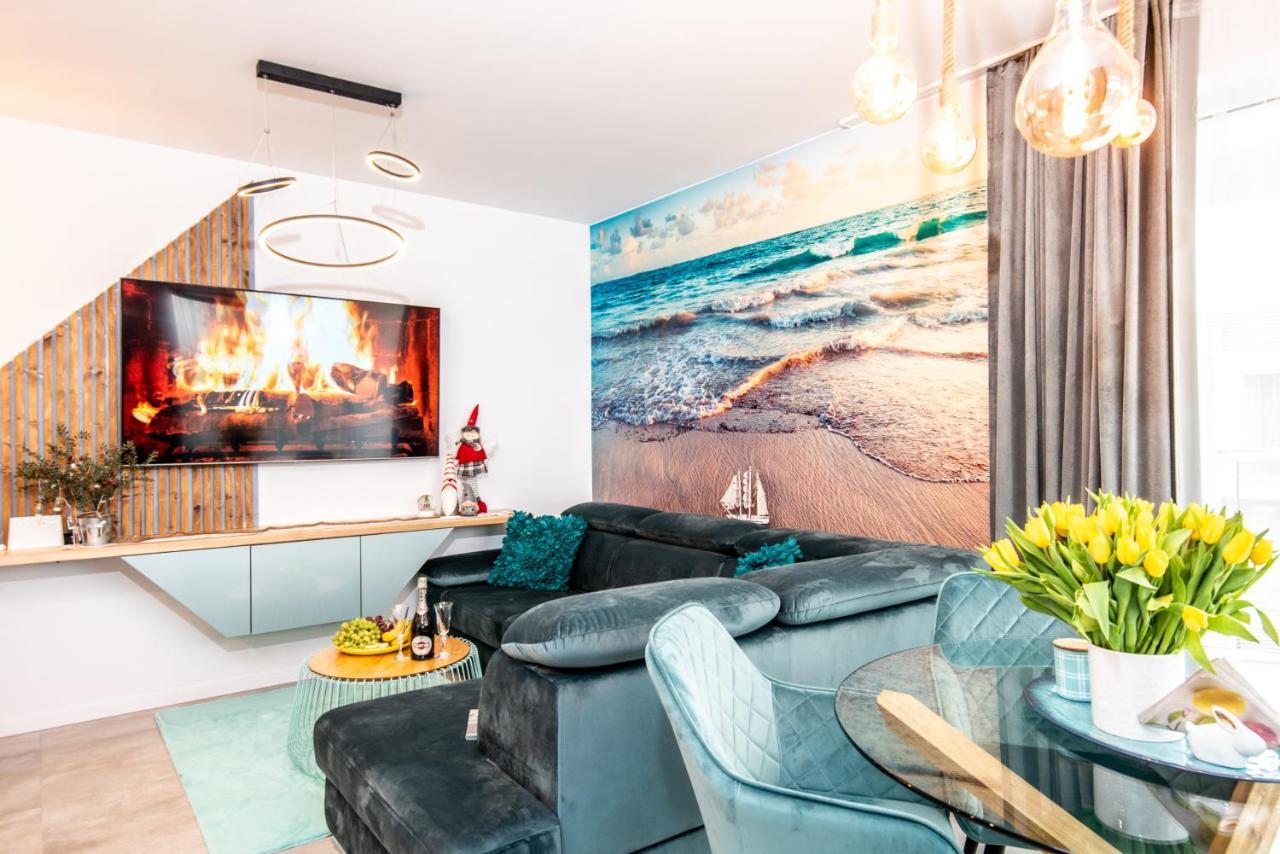 Baltic Cliff Apartamenty นีคอร์เซ ภายนอก รูปภาพ