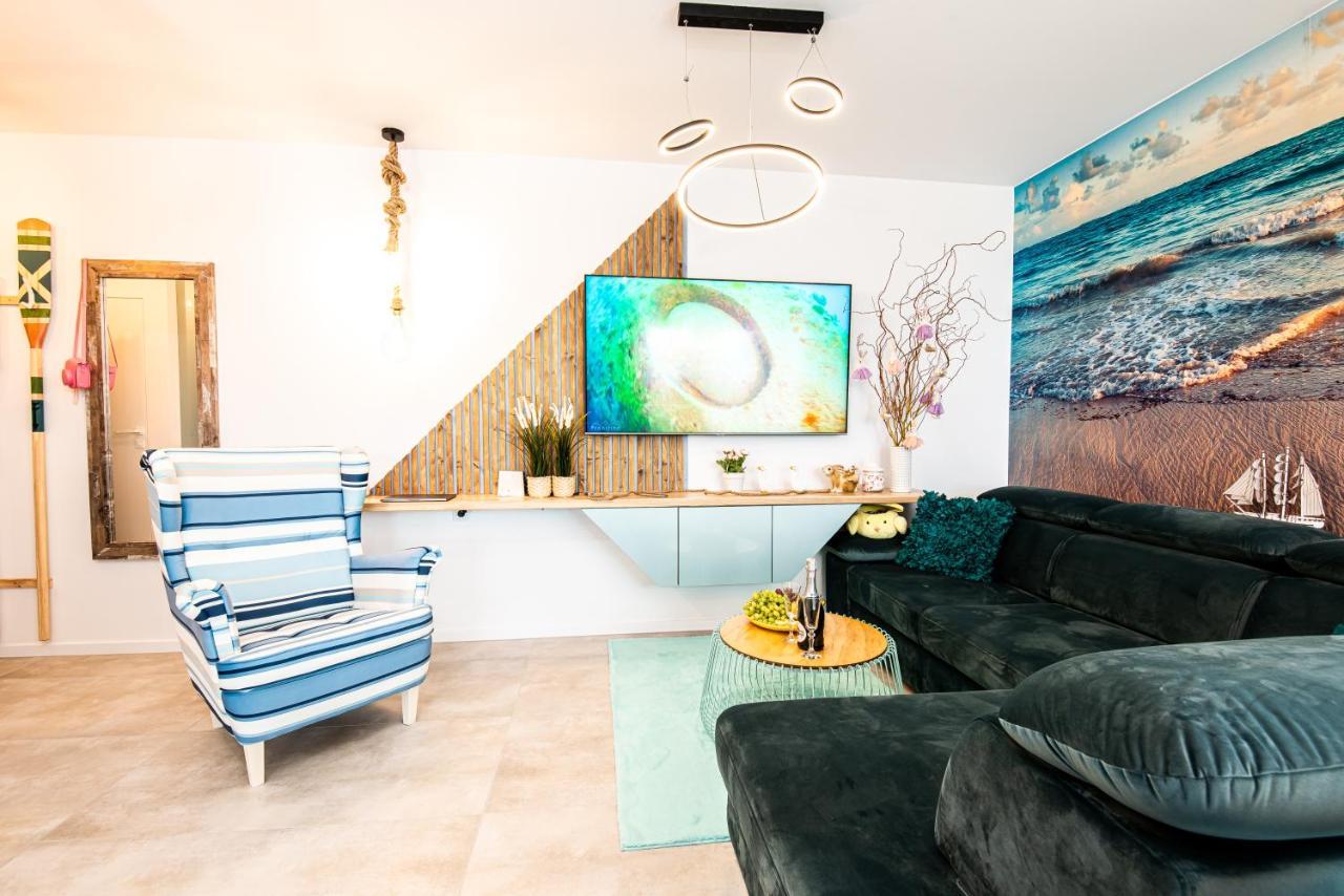 Baltic Cliff Apartamenty นีคอร์เซ ภายนอก รูปภาพ