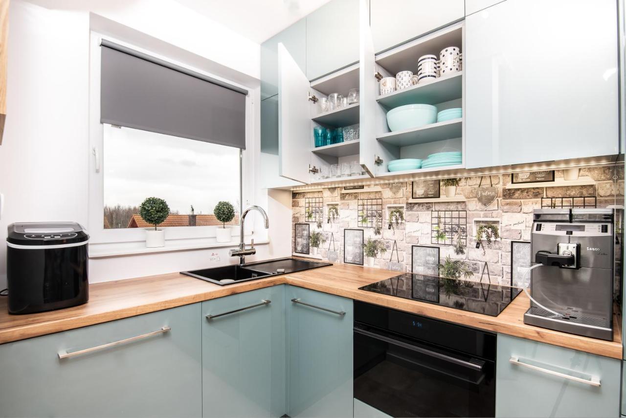 Baltic Cliff Apartamenty นีคอร์เซ ภายนอก รูปภาพ