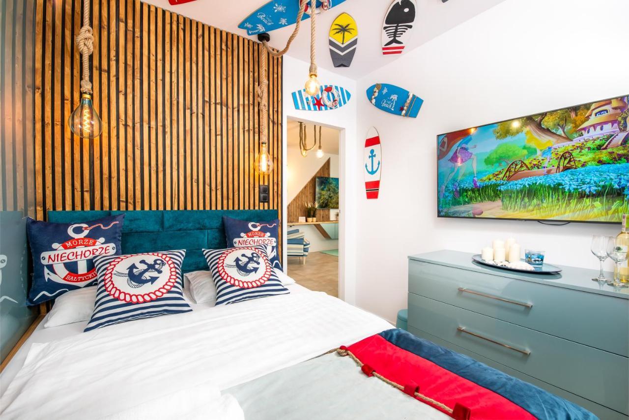 Baltic Cliff Apartamenty นีคอร์เซ ภายนอก รูปภาพ